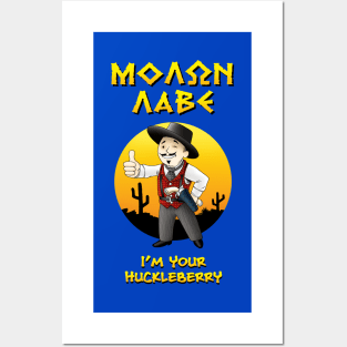 MOLON LABE - Doc Holliday v2 - I'm Your Huckleberry Posters and Art